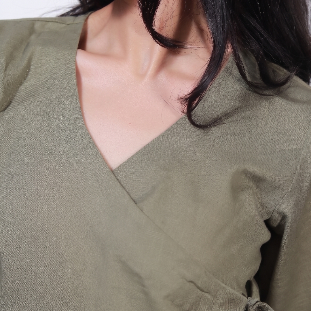 olive aura linen dress olive aura linen dress