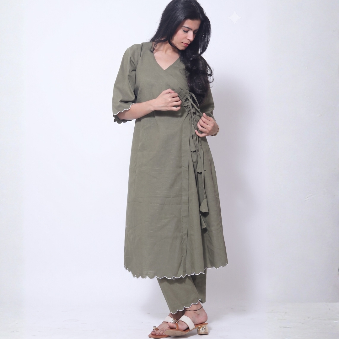 olive aura linen dress olive aura linen dress