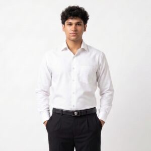 stripted black & white full sleeve shirt (copy)